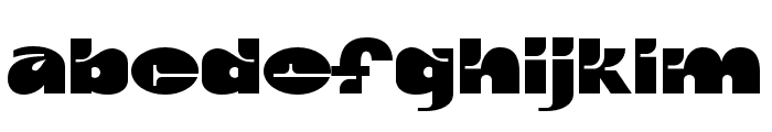 BigKoruc-Regular Font LOWERCASE
