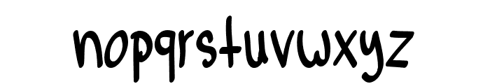 BigTown-Regular Font LOWERCASE