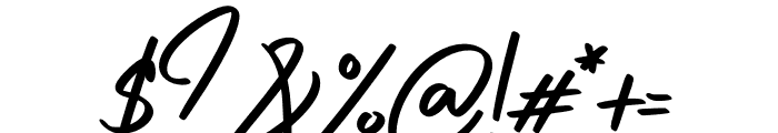 Bigboss Signature Font OTHER CHARS