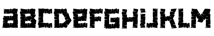 Bigbox Font LOWERCASE