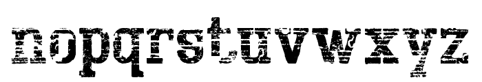 BigboyOTSixty-Regular Font LOWERCASE
