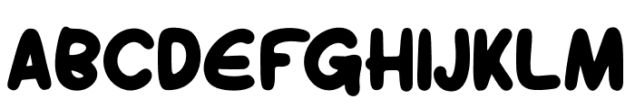 Bigbuglas Font UPPERCASE