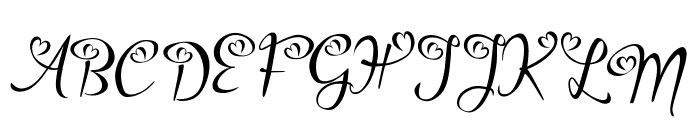 Bigdey Font UPPERCASE