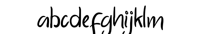 Bigetons-Regular Font LOWERCASE