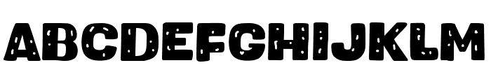 Bigfans Font UPPERCASE