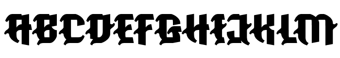 Bigger Dagger Font UPPERCASE