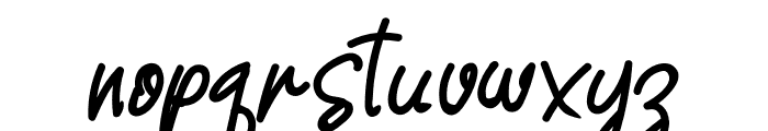 Biggest Dream Font LOWERCASE