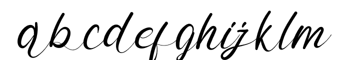 Biggest Dreamer Font LOWERCASE