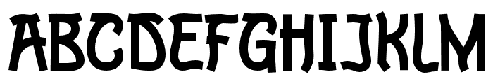 Bighat-Regular Font UPPERCASE