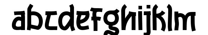 Bighat-Regular Font LOWERCASE