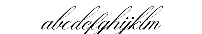 Bighried Ranbell Italic Font LOWERCASE