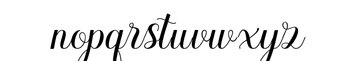 Biglove Font LOWERCASE