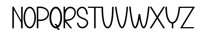 Bigmom Font LOWERCASE