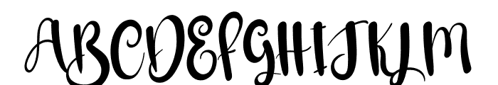 Bignature Font UPPERCASE