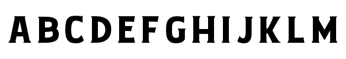 Bignord Regular Font LOWERCASE