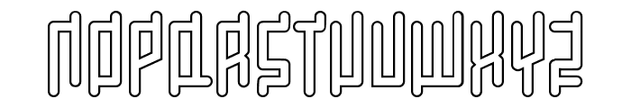 Bigo Jump Line Font LOWERCASE