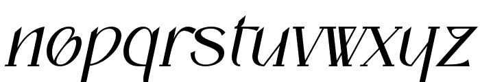 Bigrock-Italic Font LOWERCASE