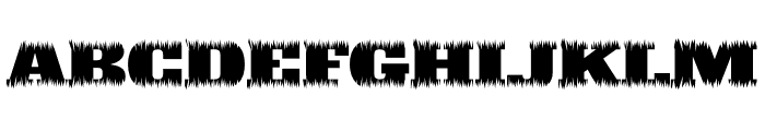 Bigsharp Font LOWERCASE