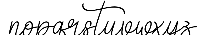 Bigsisiter Font LOWERCASE