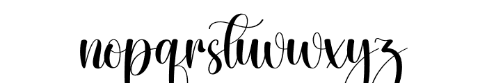 Bigsister Font LOWERCASE