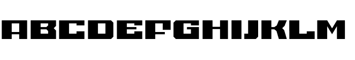 Bigskafe Bike Font UPPERCASE