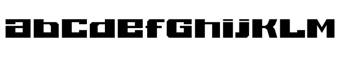 Bigskafe Bike Font LOWERCASE