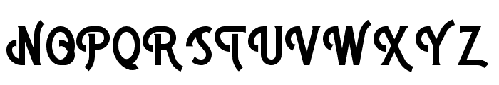 Bigsmile Serif Font UPPERCASE