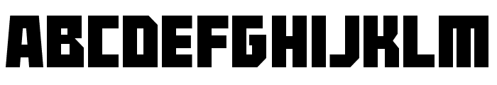 Bigstage Regular Font UPPERCASE