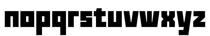 Bigstage Regular Font LOWERCASE
