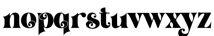 BigstarEleven-Regular Font LOWERCASE