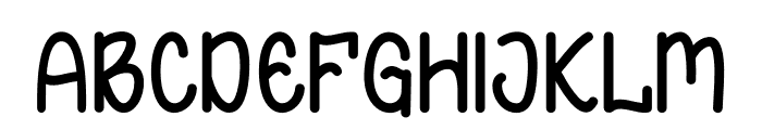 Bigusfo Font LOWERCASE