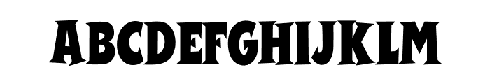 Bihoner Font LOWERCASE