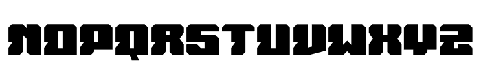 Biker Glova Font LOWERCASE