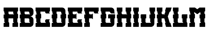 Biker Jhokel Font LOWERCASE