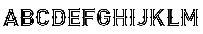 Biker New Simple Font UPPERCASE