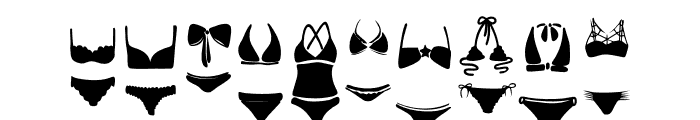 Bikini Day Font OTHER CHARS