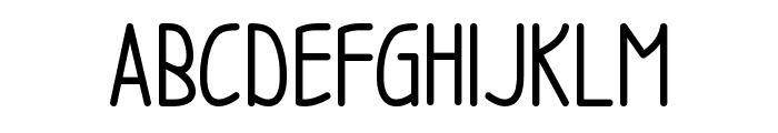 Bikiron Font UPPERCASE