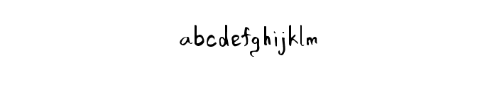 Biladhelpia Three Font LOWERCASE