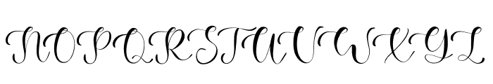 Bilateny Font UPPERCASE