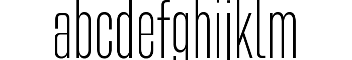 Bilgen Light Font LOWERCASE