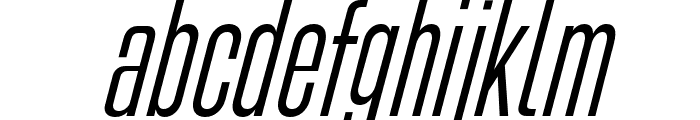 Bilgen Medium Right Font LOWERCASE