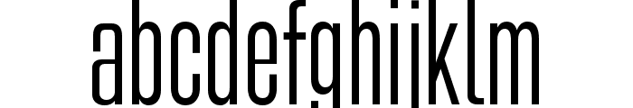 Bilgen Medium Font LOWERCASE