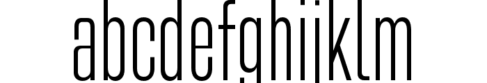 Bilgen Regular Font LOWERCASE