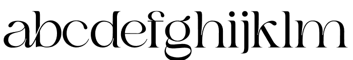 Bilgie Font LOWERCASE