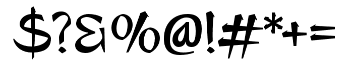 Billah Regular Font OTHER CHARS