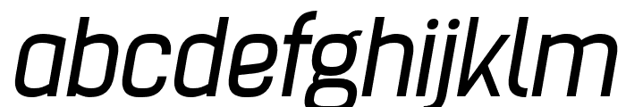 Billian-Oblique Font LOWERCASE