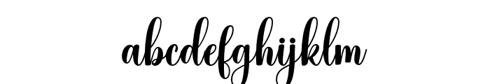 BillyQueen Font LOWERCASE