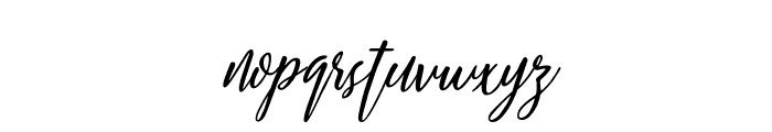 Billytown Font LOWERCASE