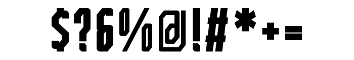 BilokosProBoldCompressed Font OTHER CHARS