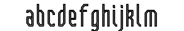BilokosProPunCompressed Font LOWERCASE